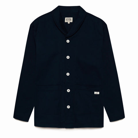 By the Oak- Shawl Collar Jacket in Navy