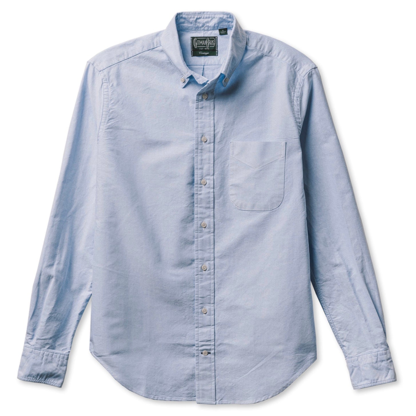 Gitman Vintage- Blue Oxford