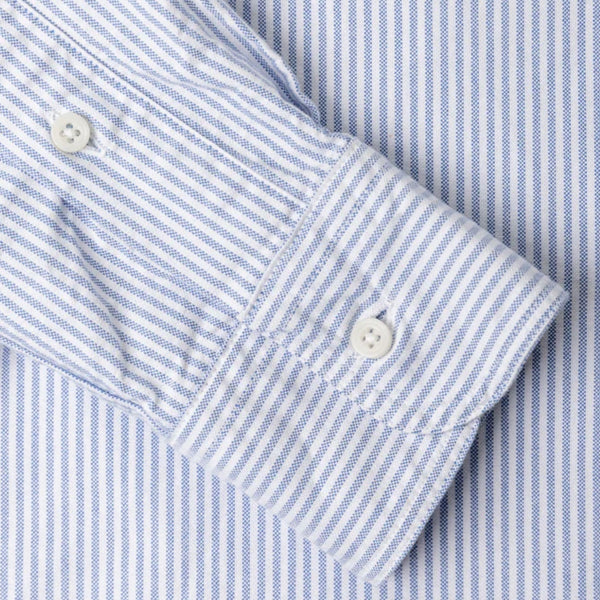 Gitman Vintage- Blue Stripe Oxford