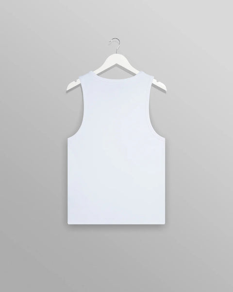 Wax London- Montague Vest in White Rib