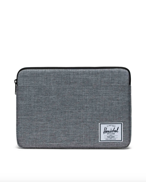 Herschel- Anchor 14" Sleeve Raven Crosshatch