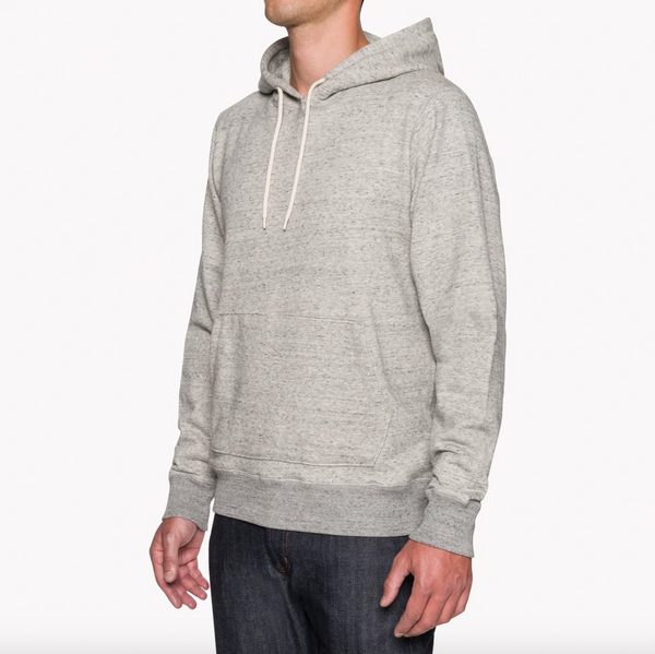 Naked & Famous- Pullover Hoodie Grey Terry