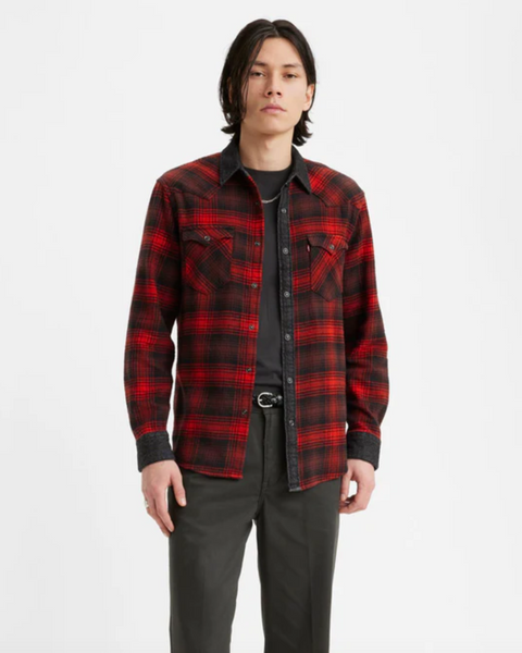 Levi's- Barstow Western Standard Stanley Plaid