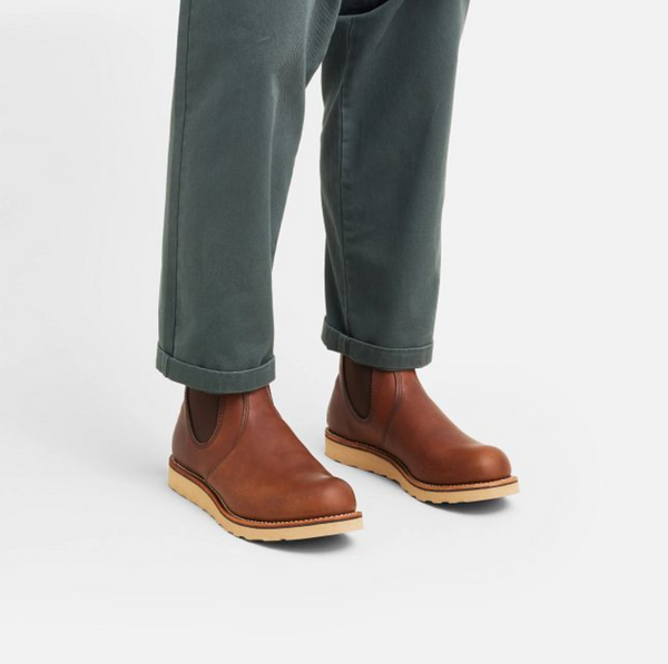 Red Wing- Classic Chelsea Amber 03190