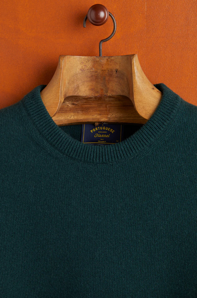 Portuguese Flannel- Extra Fine Merino Wool Sweater Crew