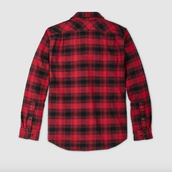 Filson- Vintage Flannel Work Shirt Red Oak Ombre