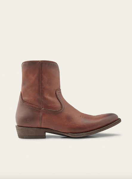 Frye Austin Leather Boots with Zip