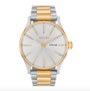 Nixon- Sentry SS Silver/ Gold