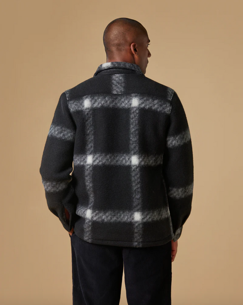 Portuguese Flannel- Plaid Fleece Overshirt