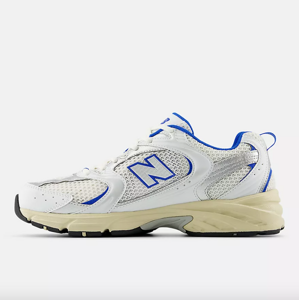 New Balance- 530 White/ Blue Oasis