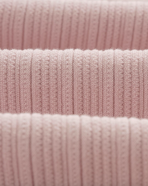 Wax London- Naples Polo Vertical Knit Pink
