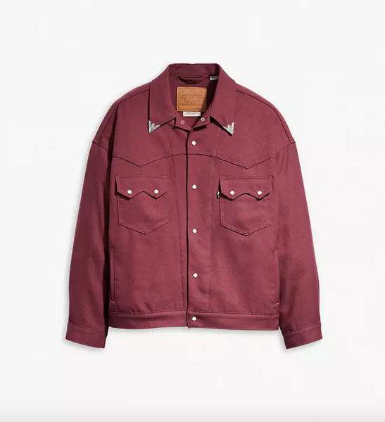 Levi's- Western Trucker C Red Mahogany