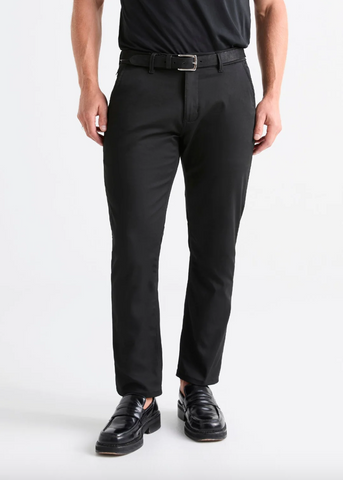 Duer- Smart Stretch Relaxed Trouser Black