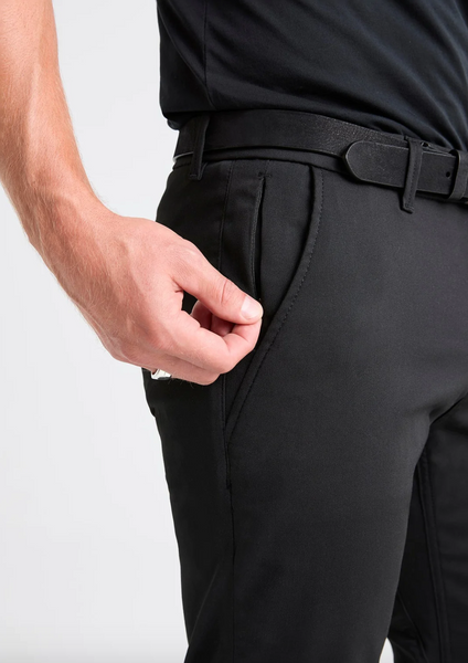 Duer- Smart Stretch Relaxed Trouser Black