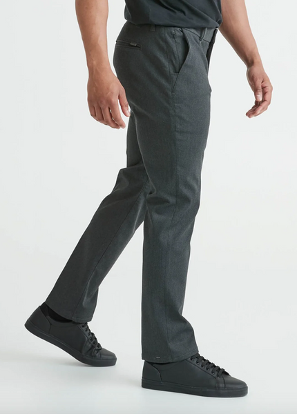 Duer- Smart Stretch Relaxed Trouser Charcoal Heather