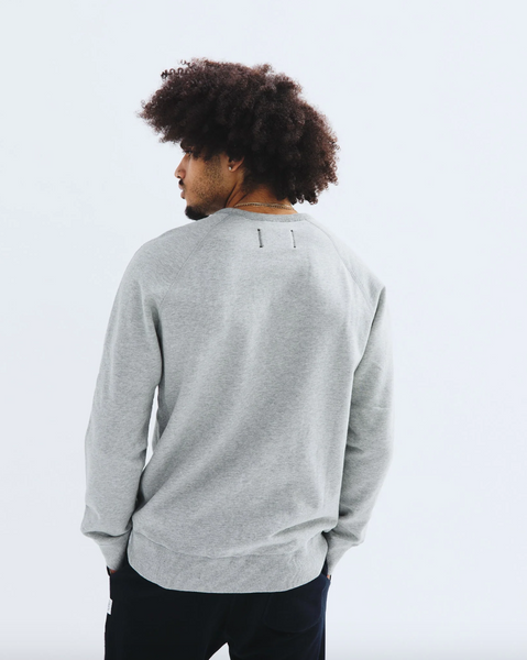 Reigning Champ- Knit Mid Weight Terry Crew Neck H. Grey