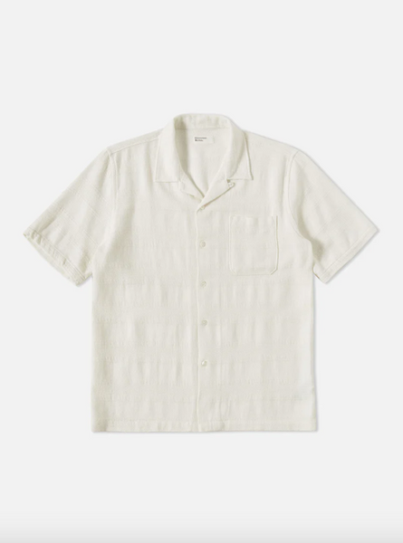 Universal Works- Road Shirt White