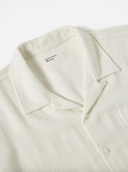 Universal Works- Road Shirt White