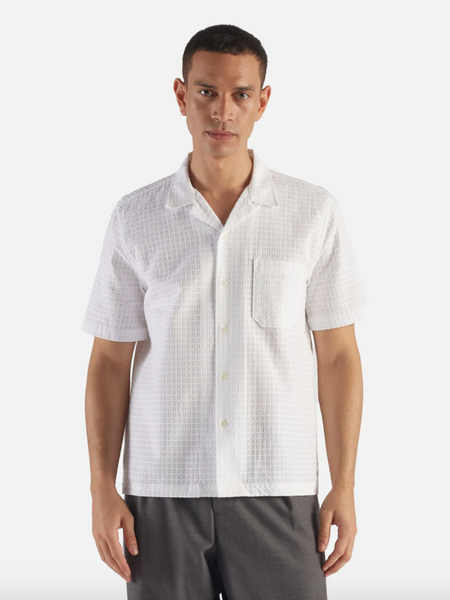 Universal Works- Road Shirt White