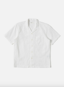 Universal Works- Road Shirt White