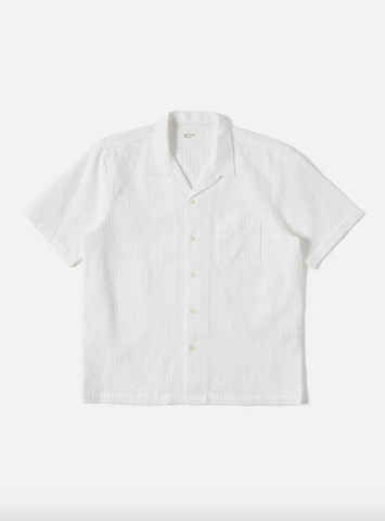 Universal Works- Road Shirt White