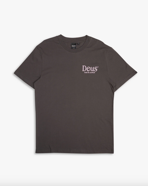 Deus Ex Machina- Metro Tee Anthracite