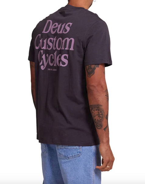 Deus Ex Machina- Metro Tee Anthracite