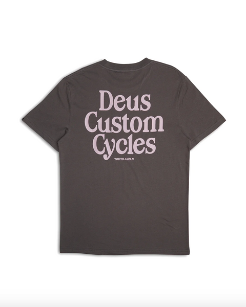 Deus Ex Machina- Metro Tee Anthracite