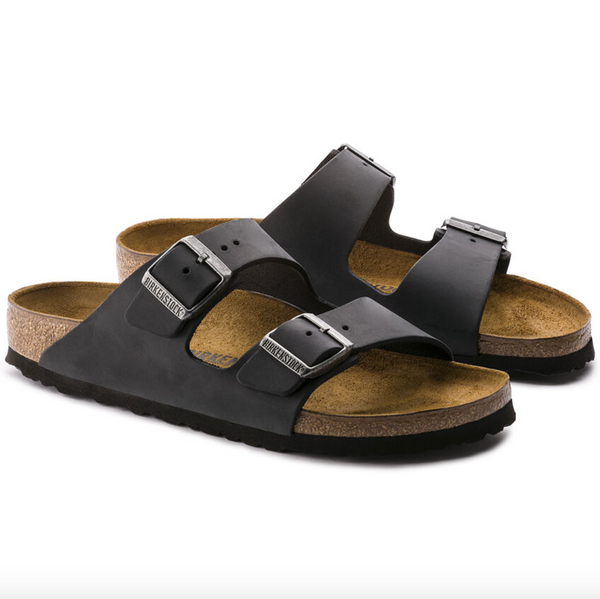 Birkenstock- Arizona Oiled Black