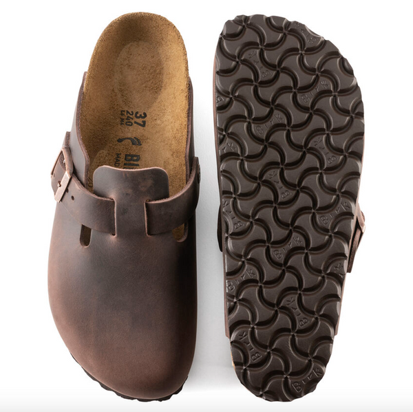 Birkenstock- Boston Oiled Leather Habana