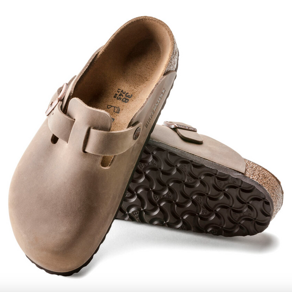 Birkenstock- Boston Oiled Leather Tobacco