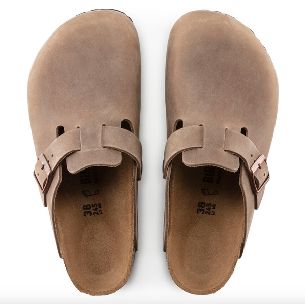 Birkenstock- Boston Oiled Leather Tobacco