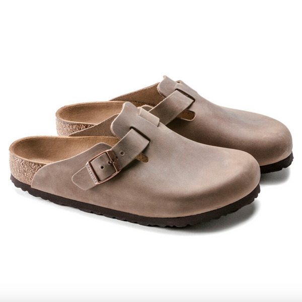 Birkenstock- Boston Oiled Leather Tobacco