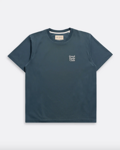 Far Afield- Basic Tee Good Dads Club Stargazer Blue