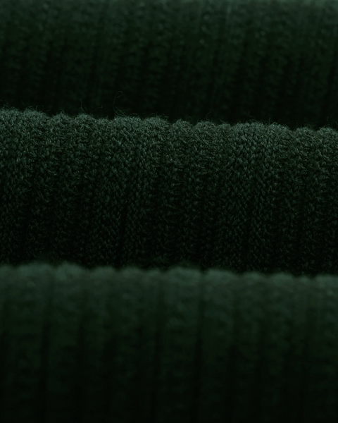 Wax London- Naples Polo Vertical Knit Green