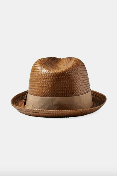 Brixton- Castor Fedora Toffee/ Bronze