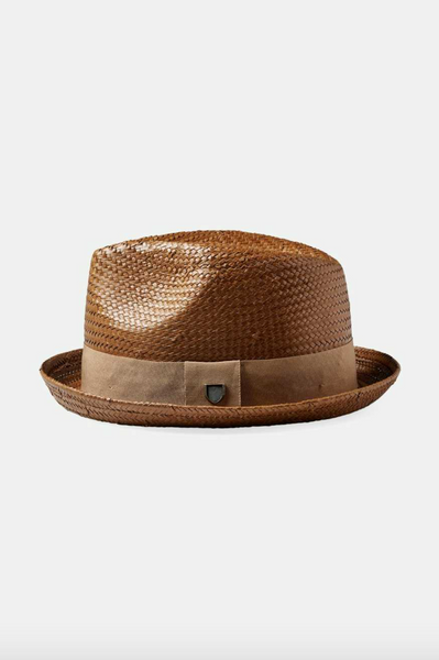 Brixton- Castor Fedora Toffee/ Bronze