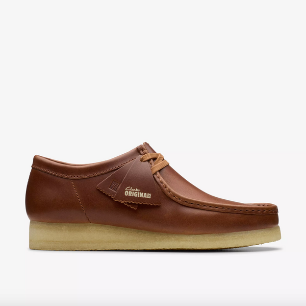 Clarks- Wallabee Tan Leather