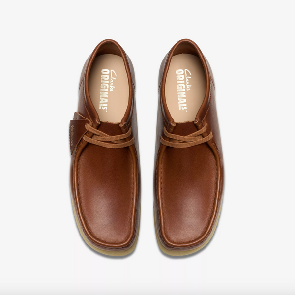 Clarks- Wallabee Tan Leather