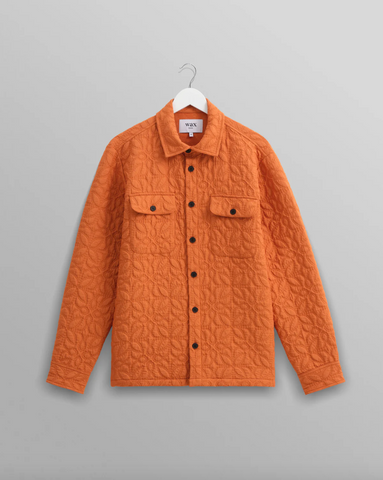 Wax Lodnon- Lomond Overshirt Petal Quilt