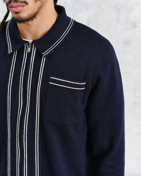 Wax London- Amble Polo Milano Stitch