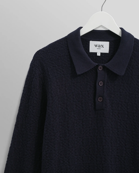 Wax London- Oban Polo Check Stitch