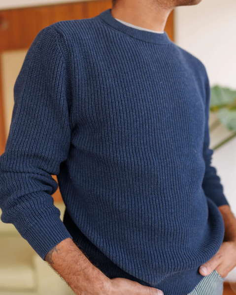 Alex Crane- Bay Sweater Indigo