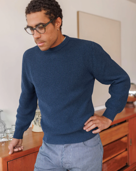 Alex Crane- Bay Sweater Indigo