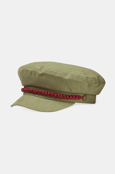 Brixton - 20th Anniversary Fiddler Cap ~ Olive