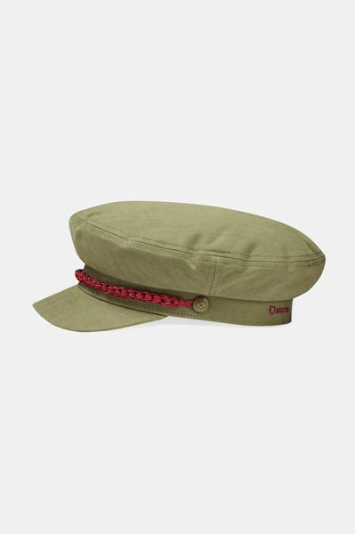 Brixton - 20th Anniversary Fiddler Cap ~ Olive