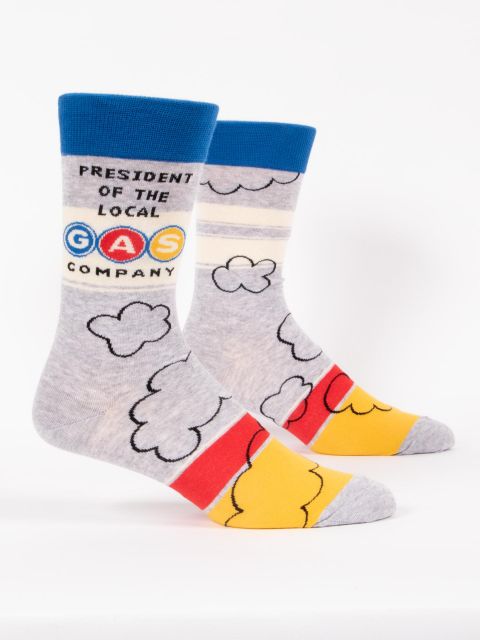 President of the Local Gas Company Socks