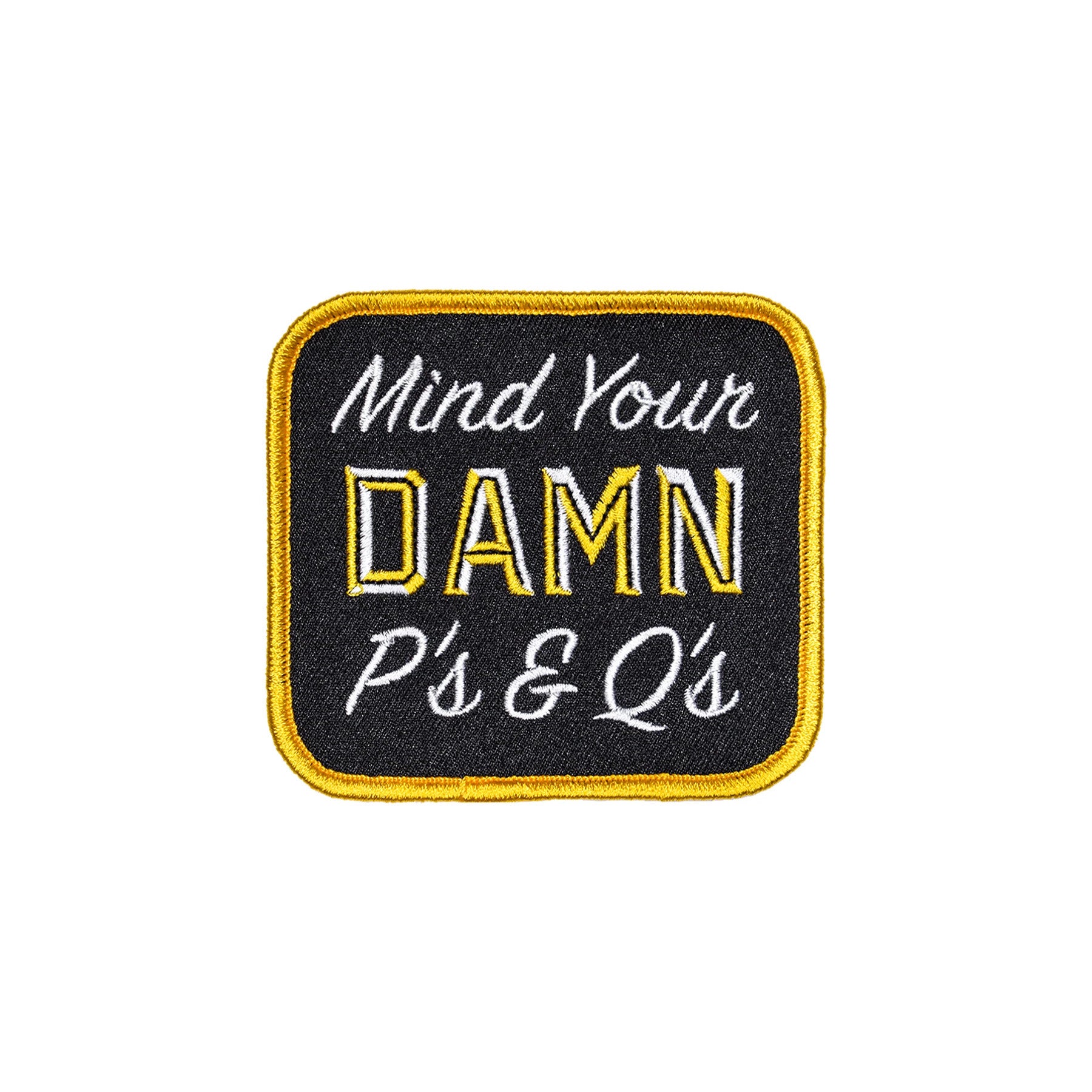 Oxford Pennant- Mind Your Damn P's & Q's