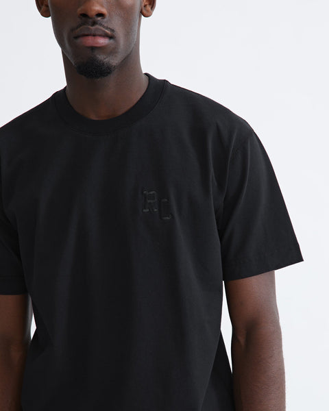 Reigning Champ- Knit Mid Weight Jersey Embroidered Tee