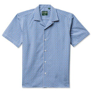 Gitman Vintage Vintage Sport Shirt Blue Summer Ready Jacquard